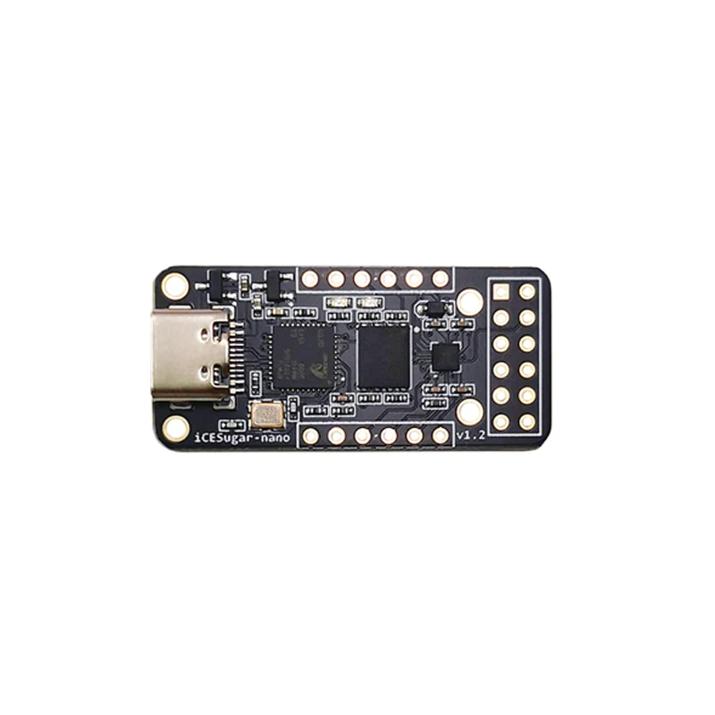 Комплект для разработки на базе FPGA FireChip iCESugar-Nano, открытый исходный код, RISC-V, ICE40LP1k, стандартный разъем PMOD (art.: 3920dc771c09b) - 3920dc771c09b