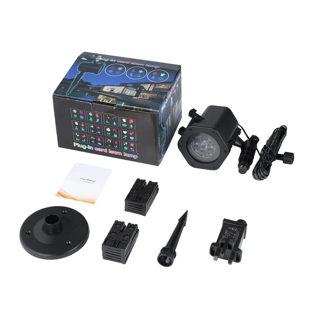 Водонепроницаемый светодиодный Ландшафтный проектор ICOCO светильник лампа для