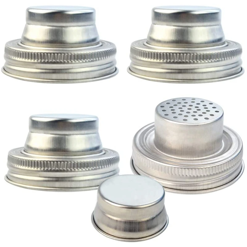 

Mason Jar Shaker Lids For Spices,Shaker Top For Mason Jar,Cinnamon Sugar Shaker,Mason Jar Spice Lid For Mouth Mason