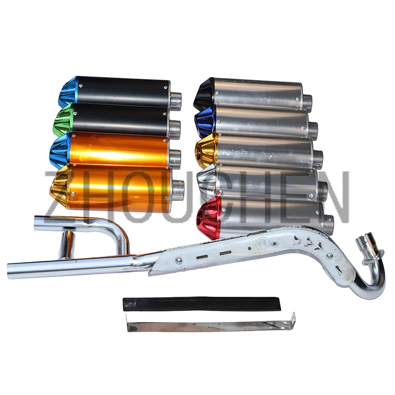 

Suitable for Honda XR50 CRF50 110cc 125cc 140cc pit soil bicycle motorcycle CNC exhaust pipe system muffler dual exhaust