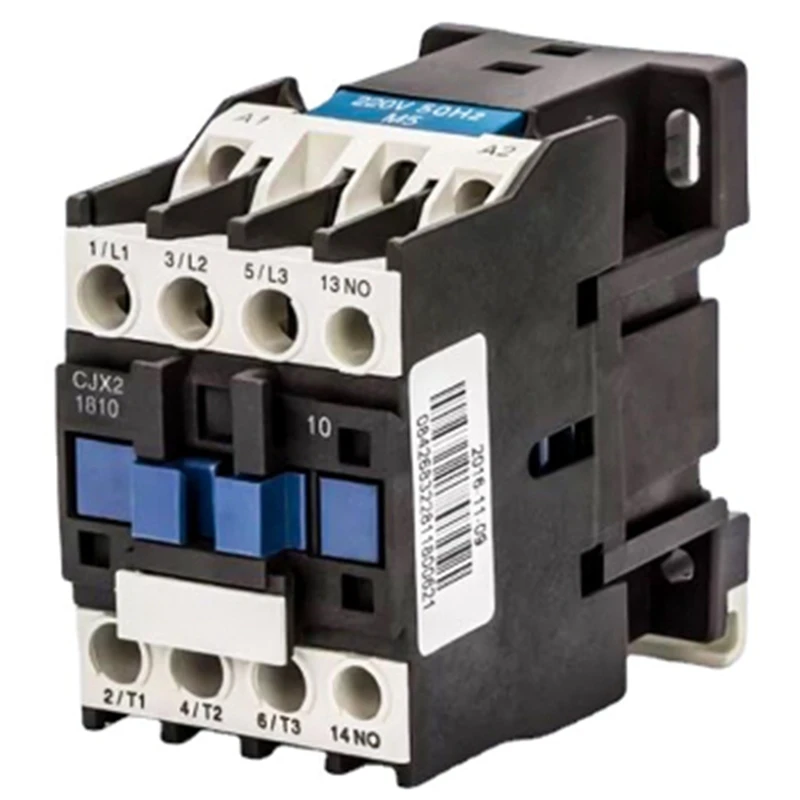

Высококачественный контактор LC1, контактор переменного тока CJX2-1810 32A, переключатель напряжения 220 В, CJX2-1810