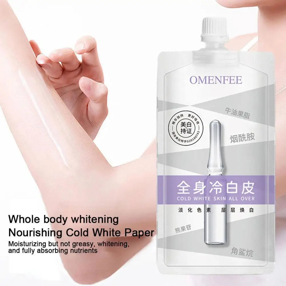 

200g Cold White Skin Cream Effective Whitening Body Body Over Skin Lightening All Nicotinamide Moisturizing Cream Lotion Ca D6S6