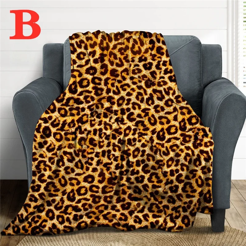 

Animal Skins Blankets Leopard Tiger Stripes 3D Printed Blanket Throw Blanket Nap Blanket Winter Blanket throw blanket
