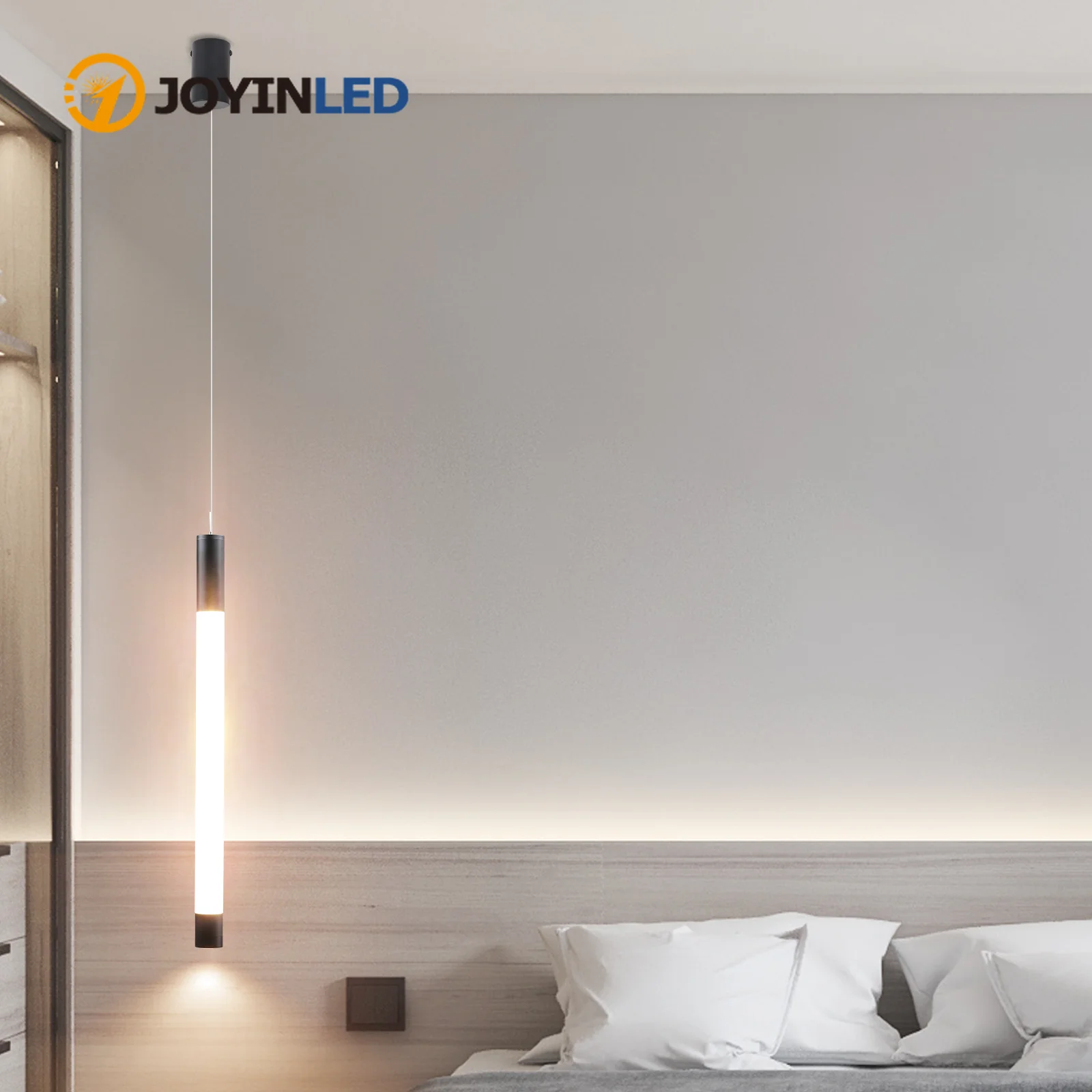 

Современный светодиодный светильник в виде кольца, подвесной светильник для комнаты, гостиницы, коридора, ресторана, лампа для гостиной, спальни, прикроватный светильник для чтения, Декор