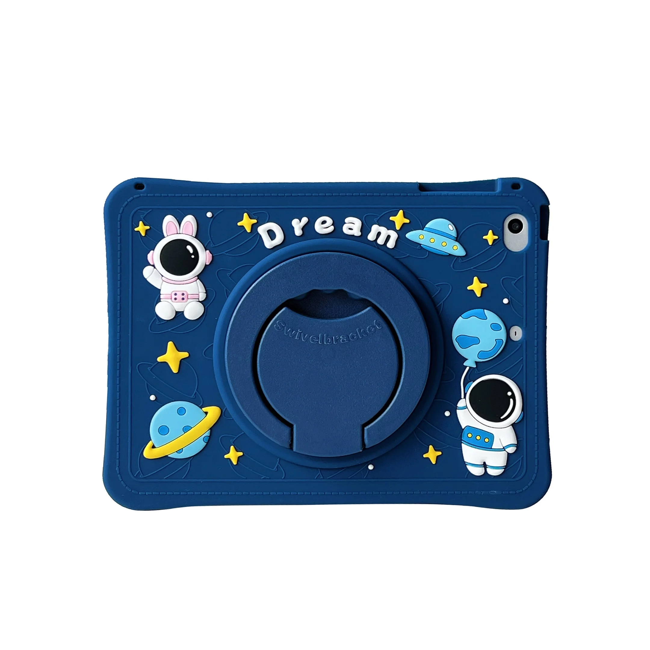 

Для iPad Mini 6 Mini 5/4 3 Чехол 7,9 дюйма силиконовый детский подарок астронавт чехол для iPad 10,9 чехол 2022 Pro 9,7 Air Strap