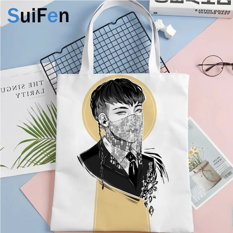 

ateez shopping bag handbag shopping bolsa shopper shopper grocery bag bolsa compra reusable sac tissu