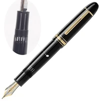 mst 149 mb fountain pen view window piston filling classic 4810 gold plating nib pens with serial number pen case