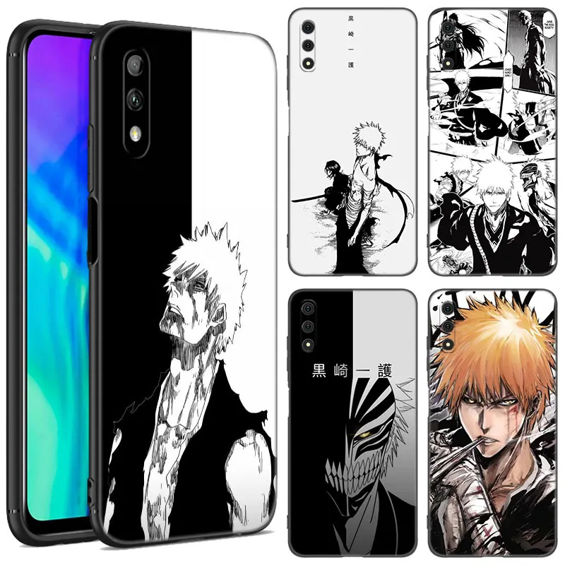 

Отбеливающий силиконовый чехол для телефона в виде комиксов для Honor 8A 9X Pro 10X Lite 8C 8S 8X 9A 9C X6 X7 X8 X9 A X30 X40 X50 i, черный