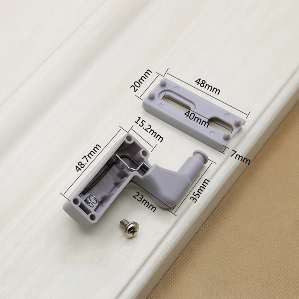 

5/10 Pcs Inner Hinge LED Sensor Lights Under Cabinet Lights Kitchen Bedroom Closet Wardrobe Night Lamp
