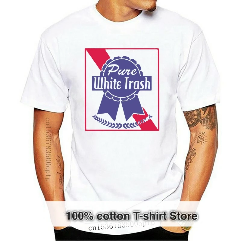 

2018 летняя повседневная мужская футболка 4 июля чистая белая футболка с мусором Мужская футболка Топы футболки
