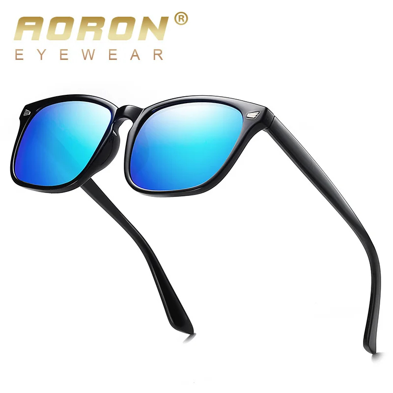

Пластиковые квадратные мужские и женские поляризационные солнцезащитные очки модные красочные солнцезащитные очки для вождения очки ночного видения a637