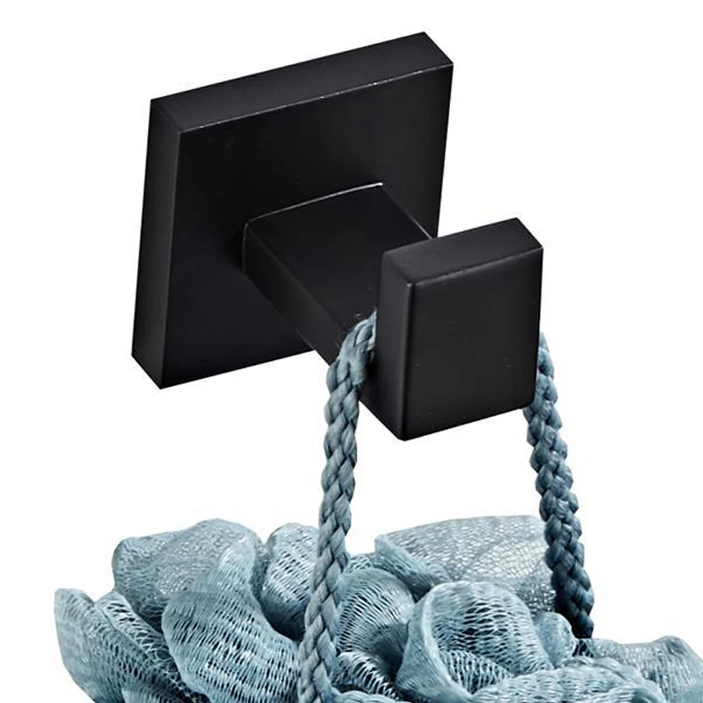 

Stainless Steel Hook Bathroom Clothes Towel Cabinet Wall Mounted Hanger for Kitchen Door