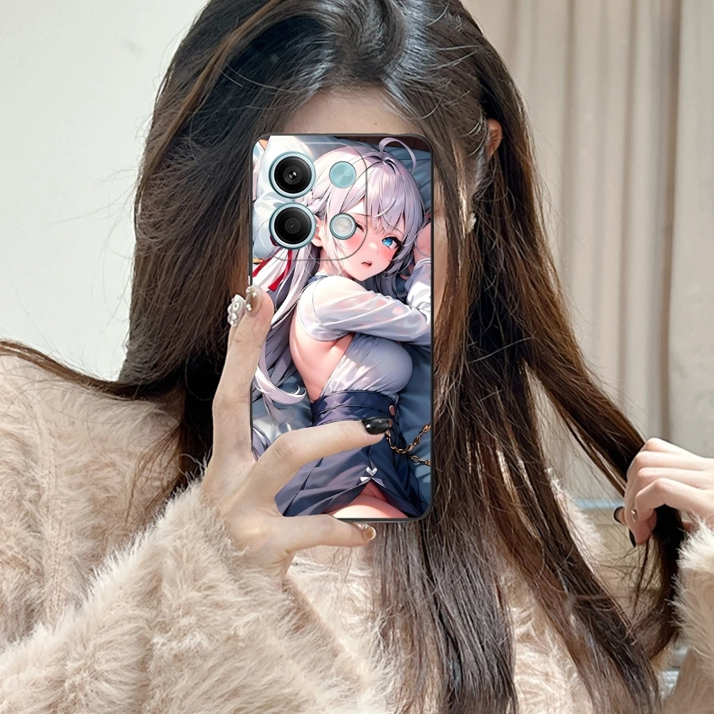 Чехол для мобильного телефона Alya San Aarya Xiaomi Redmi Note 13 12 11 10 9 8 7 6 S A Pro Lite Plus 5G черный