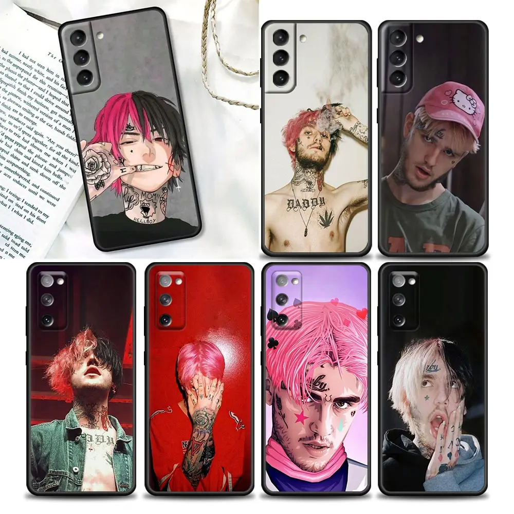 

Lil Peep Hellboy Love Singer Phone Case for Samsung S22 S21 S20 Fe S7 S8 S9 S10e Plus Ultra 4G 5G Cases Fundas Coque Capa