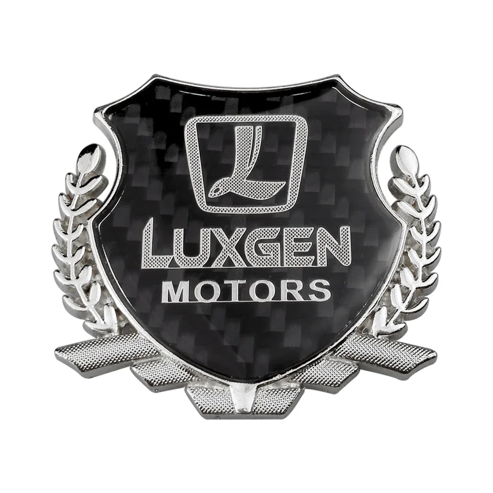 Боковая наклейка автомобиля металлическая декоративная эмблема для Luxgen 7 S5 U6 U7