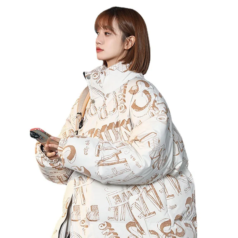 Fashion New Thickened Section Down Cotton Jacket For Women HipHop Coats Women Thickened Outdoor Jacket Winter Clothes Female