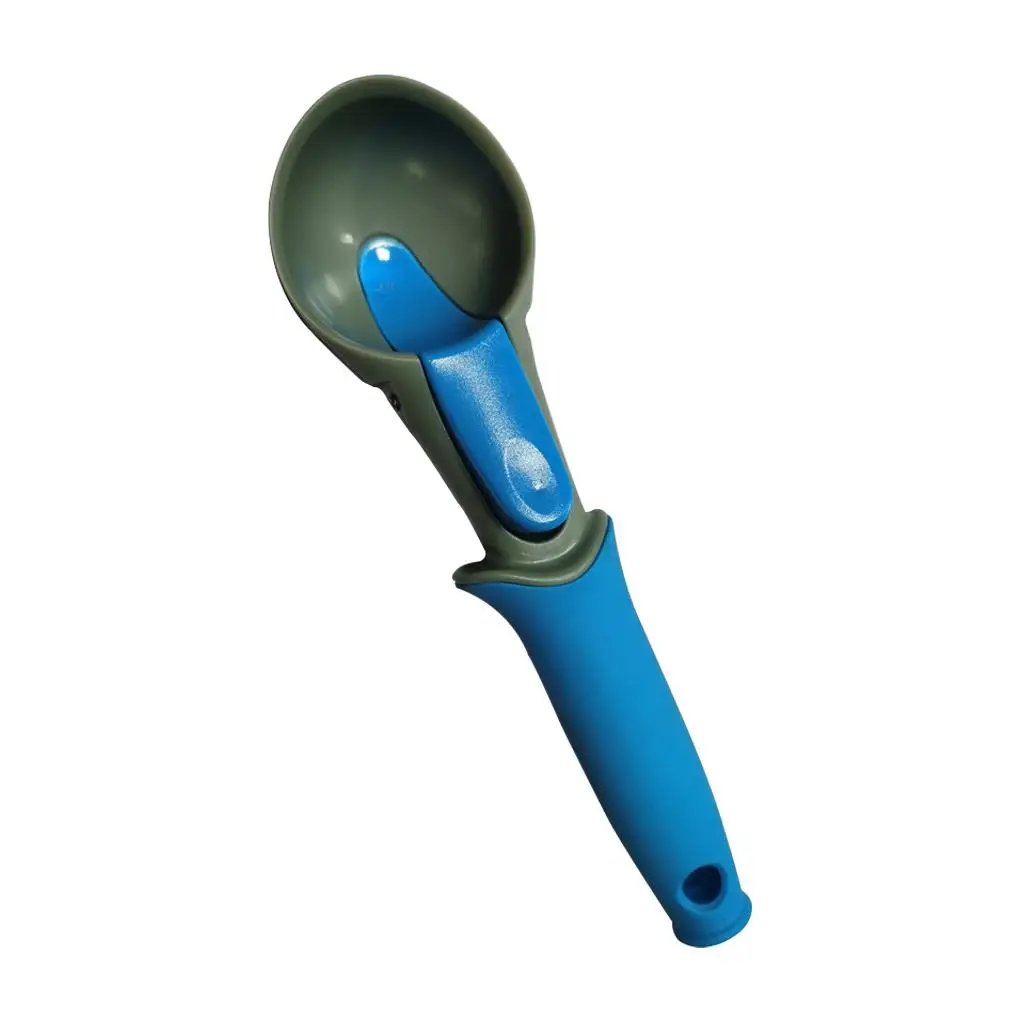 

1pc Ice Cream Scoop Melon Ball Shape Scoops Fruit Trigger Spoon Cookies Scooper Meat Ball Maker Kitchen Dessert Tool Accessories