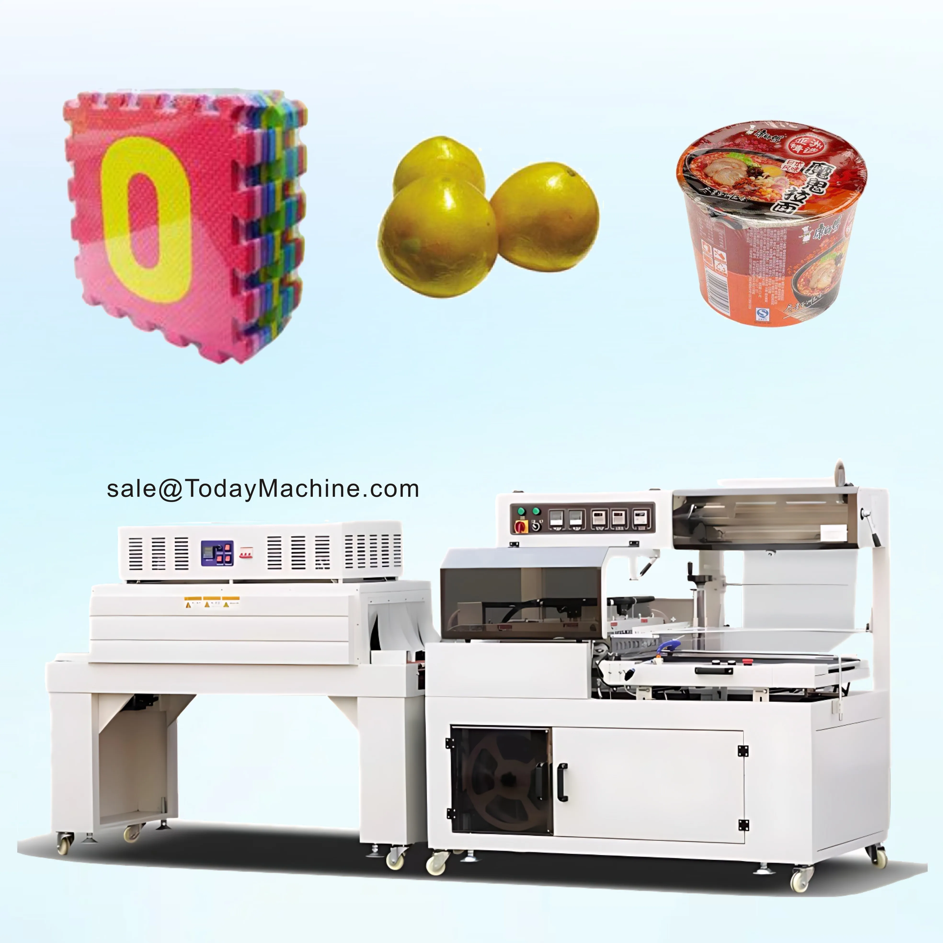 Тепловая автоматическая машина для запечатывания пленки L Pof Pe усадочная