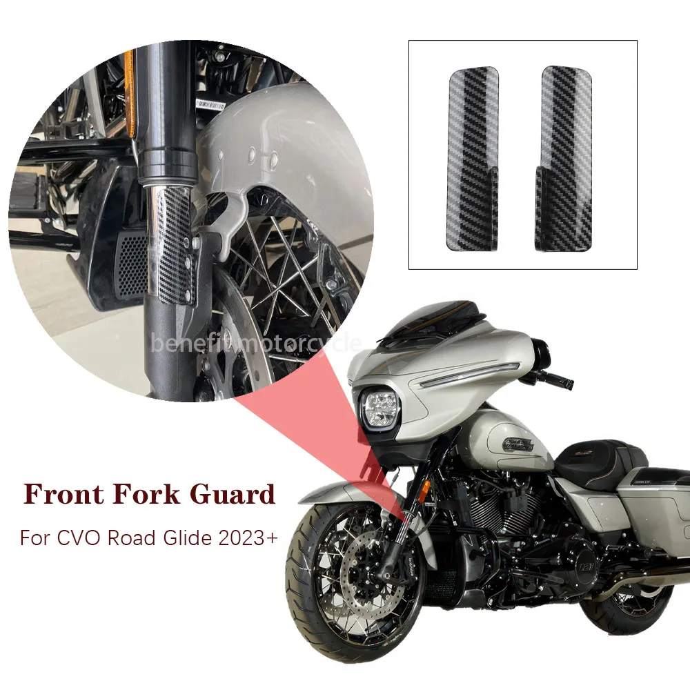 Защитная крышка передней вилки мотоцикла для Harley Touring CVO Road Glide ST Upgrade 2024 защита от