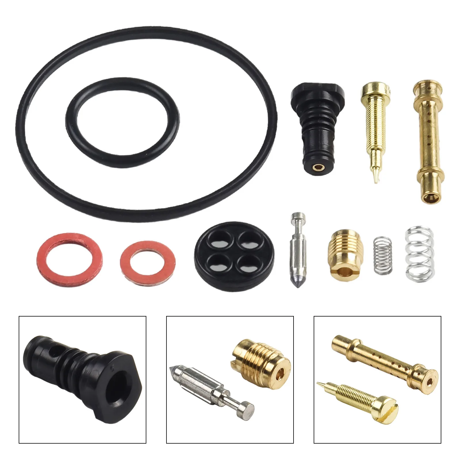 Комплект для восстановления карбюратора газонокосилки для Honda GX-160 GX-200 5,5 л.с. 6,5 л.с., аксессуары для газонокосилок, электроинструмент, запасные части для карбюратора