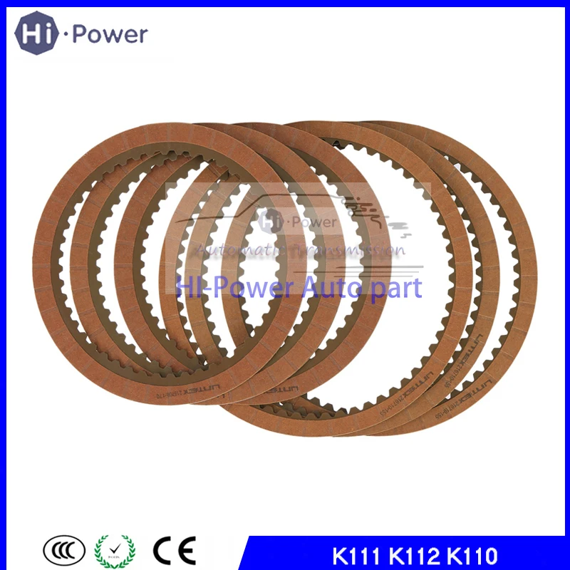 

K110 K111 K112 Automatic Transmission Friction Kit Clutch Plates For Toyota RAV4 Previa 2.4 Gearbox Clutch Disc Kit