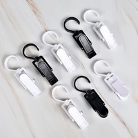 plastic hook household storage hat clip rotating plastic curtain clip clothes hat clip multi purpose ring display plastic hook