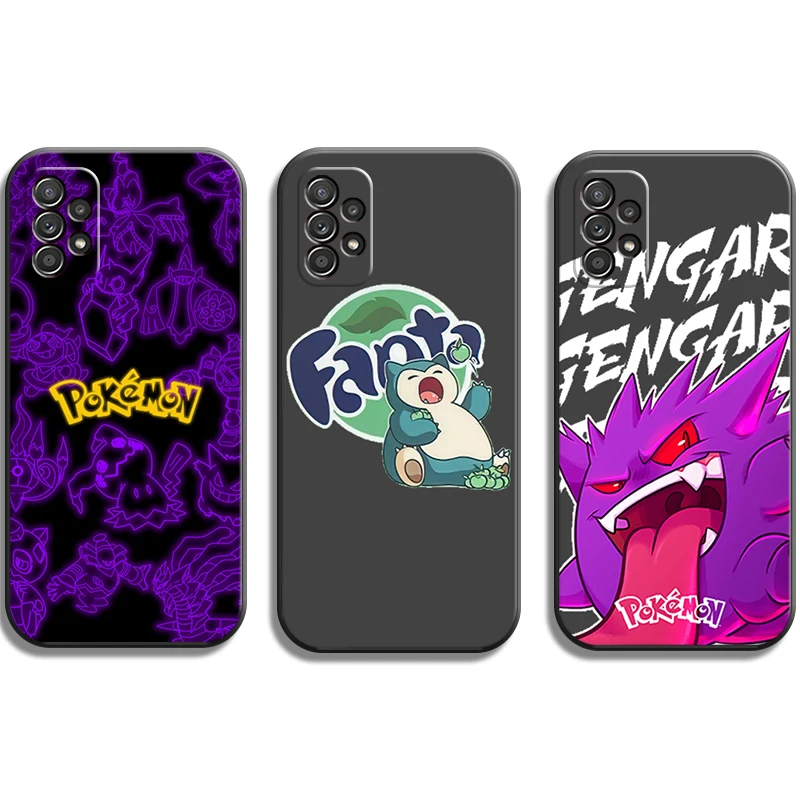 

Pokemon Pikachu Phone Cases For Samsung Galaxy A51 4G A51 5G A71 4G A71 5G A52 4G A52 5G A72 4G A72 5G Soft TPU Funda