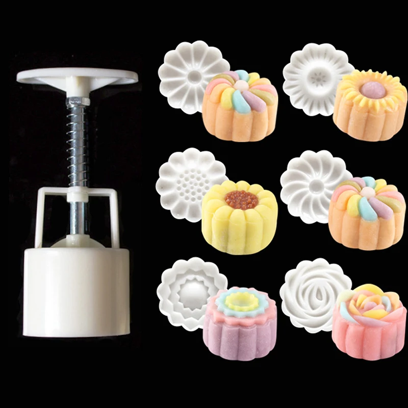 

6 шт./набор, пластиковые формы для выпечки, 50 г