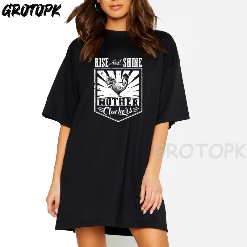 

Женское платье с коротким рукавом Rise and Shine, повседневное летнее платье с коротким рукавом в стиле Харадзюку, 2022