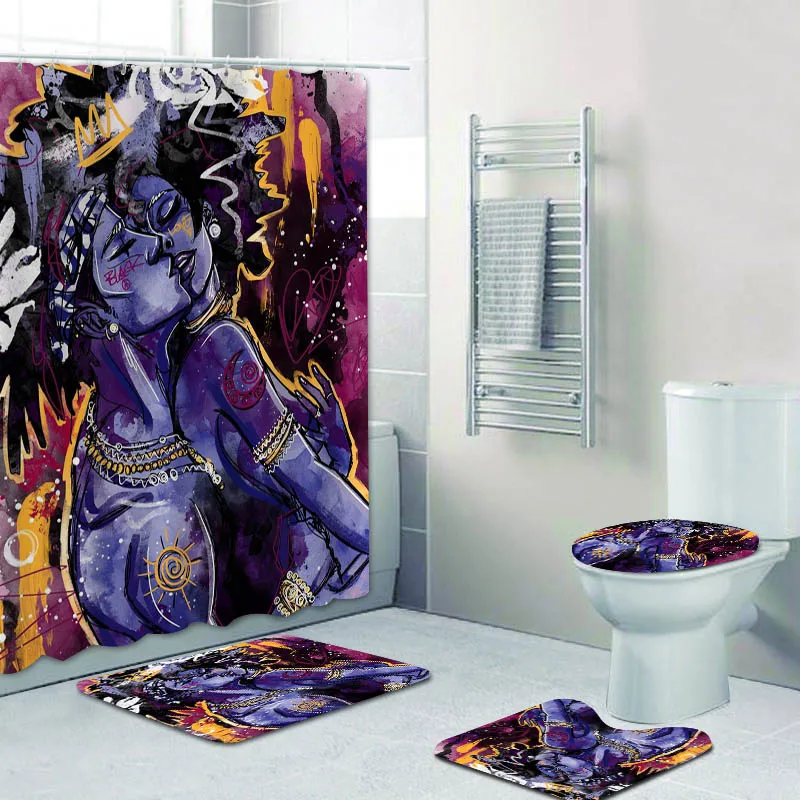 

Занавеска для душа в этническом стиле для мужчин и женщин