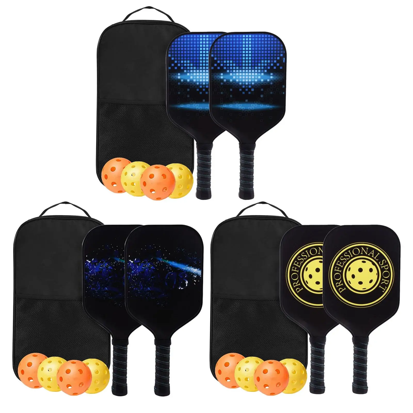 

Premium Pickleball Paddles Set Pickle Ball Raquette Lightweight