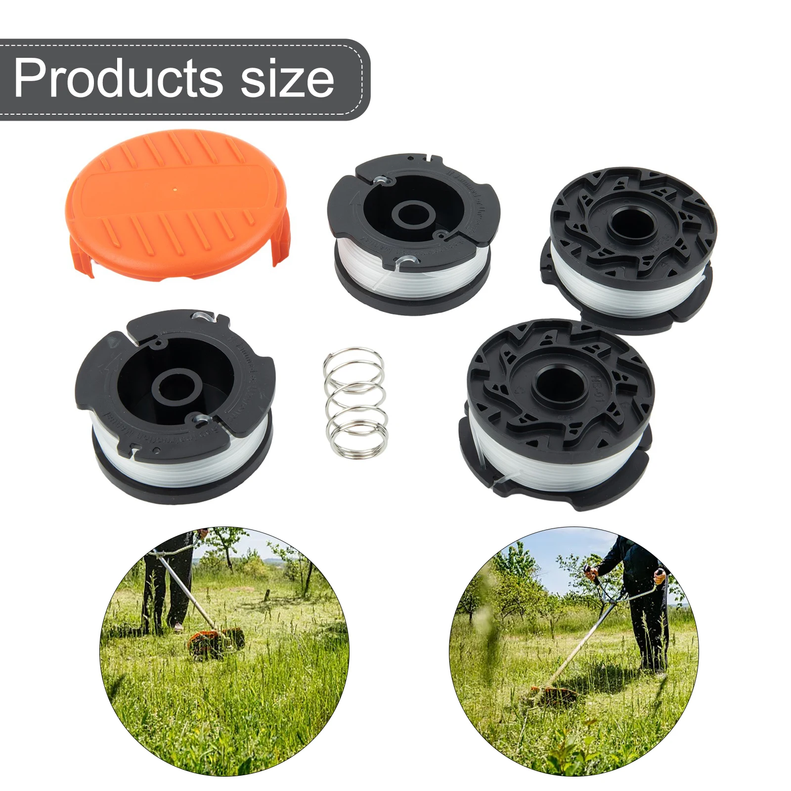 Катушка триммера для травы премиум-класса крышки Black Decker AF100 GL280 GL301 GL425 GL430