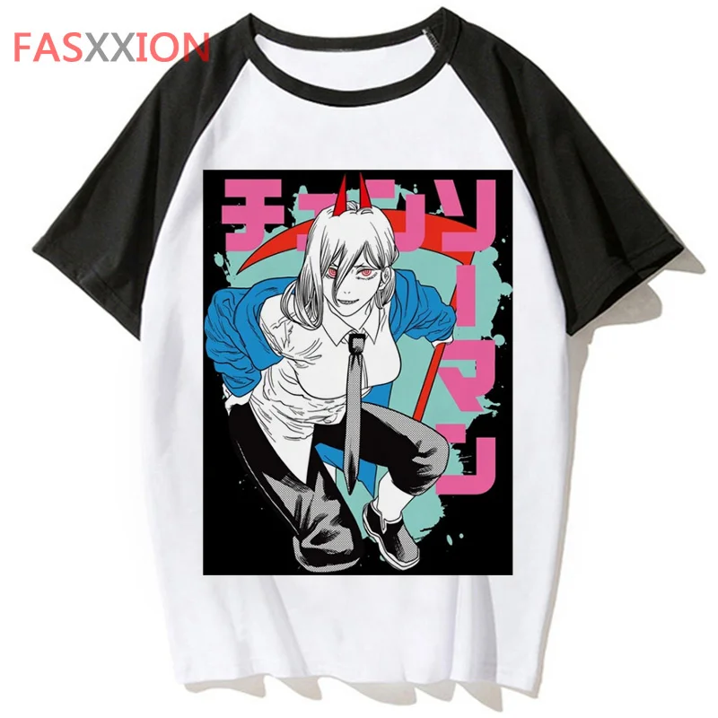 

Мужская футболка makima в стиле хип-хоп, смешная уличная одежда в стиле Харадзюку