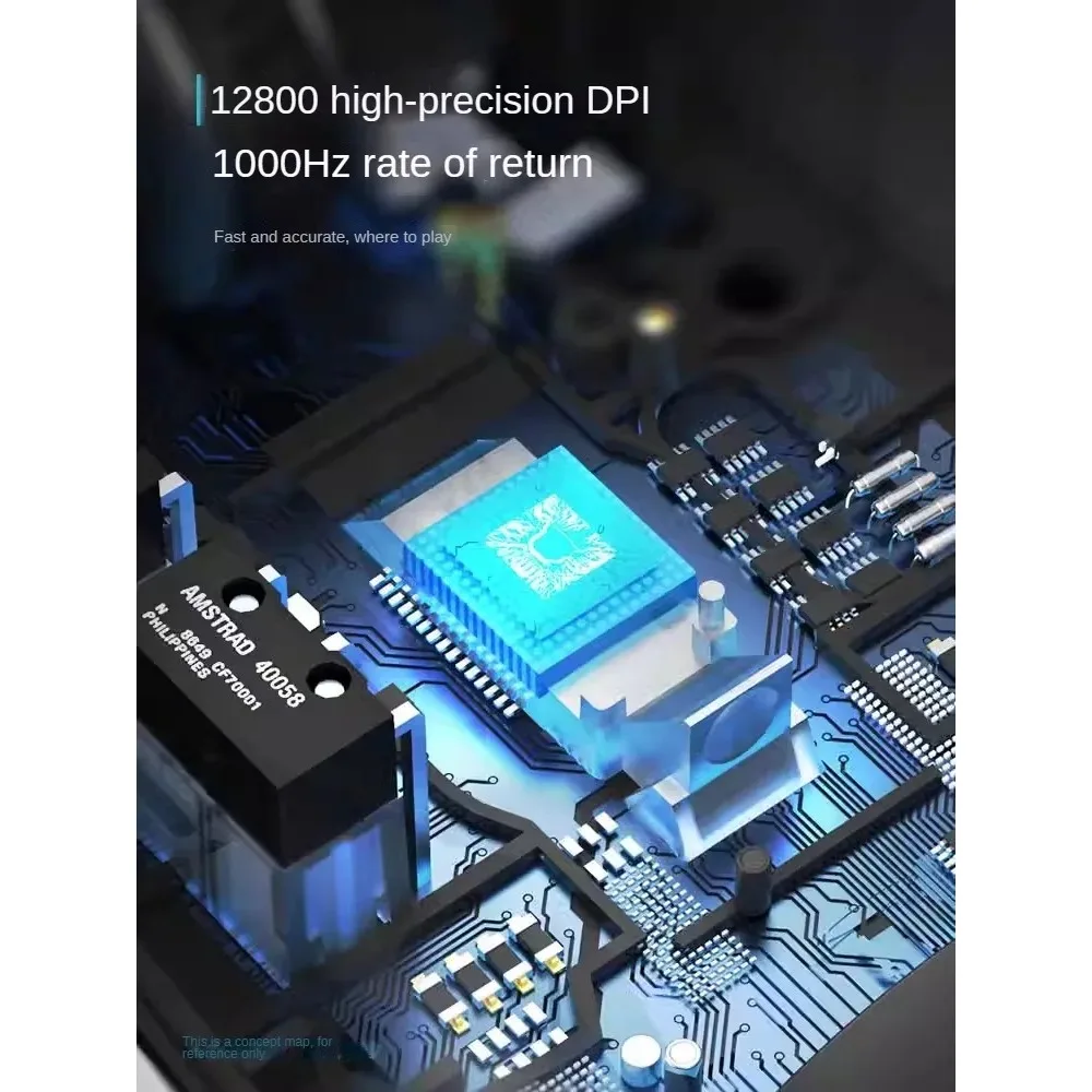 Игровая Механическая проводная мышь M1SE специальная эргономичная регулируемая