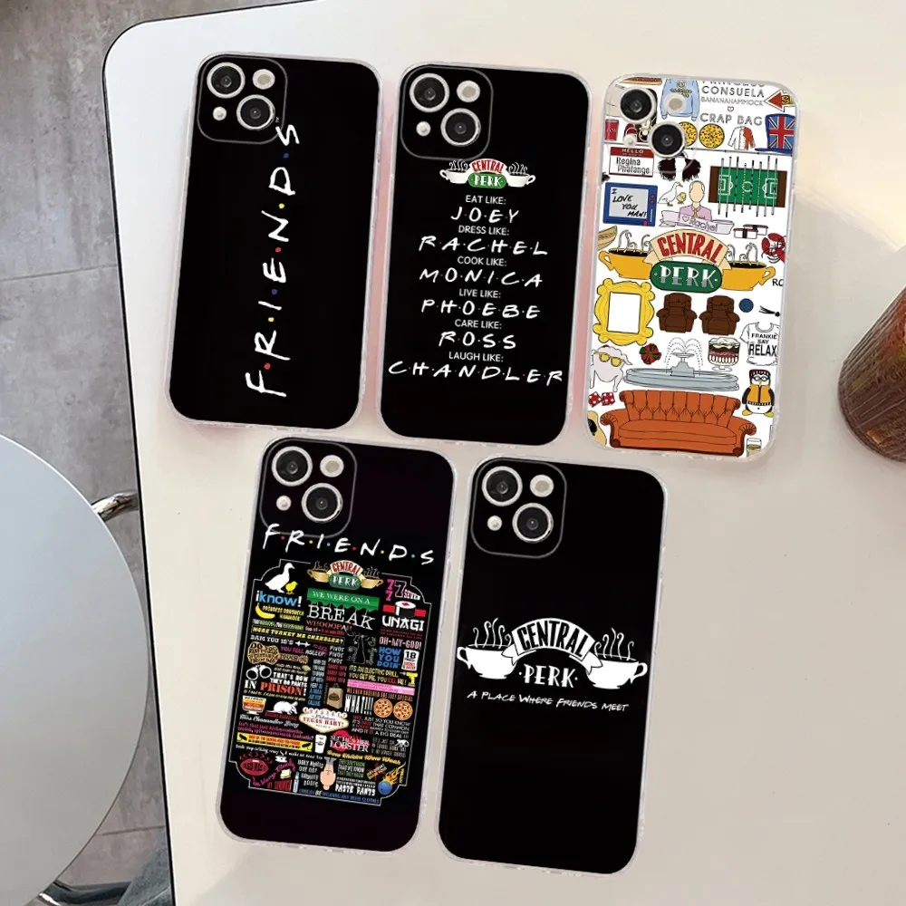

Central Perk Coffee friends tv show Phone Case Silicone Soft for iphone 14 13 12 11 Pro Mini XS MAX 8 7 6 Plus X XS XR Cover