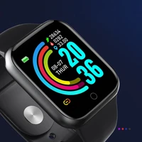 new y68 smart bracelet heart rate smart watch d20watch blood pressure monitoring reminder l18 sports bracelet