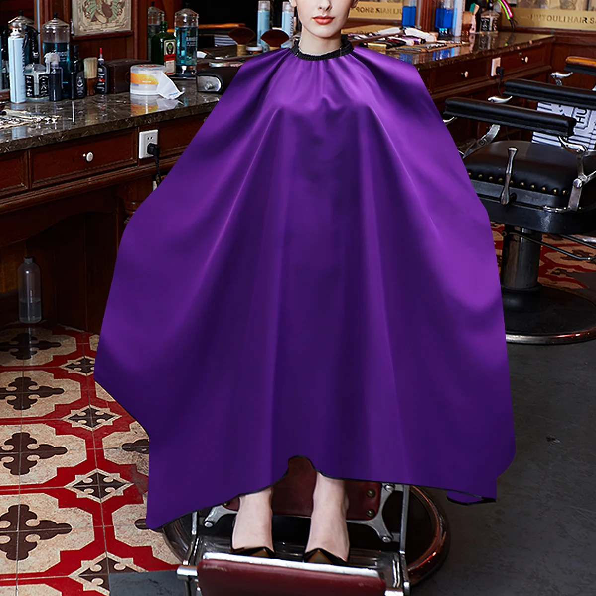 

Hair Cape Apron Salon Hairdressing Cutting Barber Gown Haircut Cloak Styling Shop Smockdye Bib Coloring Cut Shawl Capes Cloth