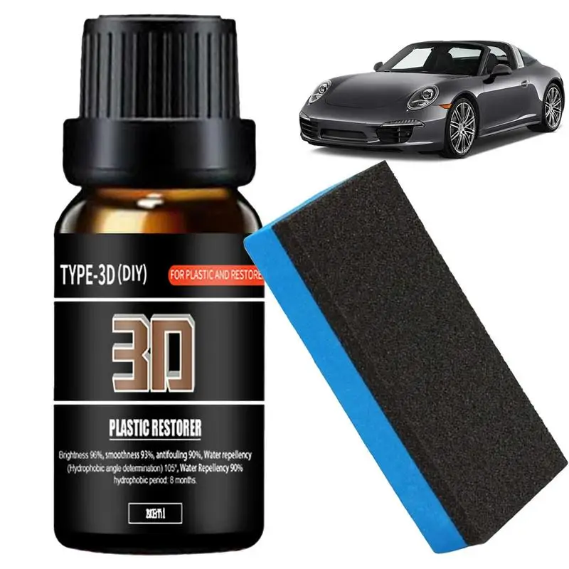 

1pcs 30ML Car Coating Wax 3D Reduce Scratches Car Plastic Restorer Parts Retreading Restore Agent Instrument Restore Wax