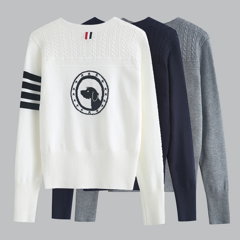 

Sweater Korean Fashion Cardigan Women Sweaters Tops Y2k 2022 Autumn Winter Clothes Cardigans Kawaii Long Sleeve Knitted Clothing