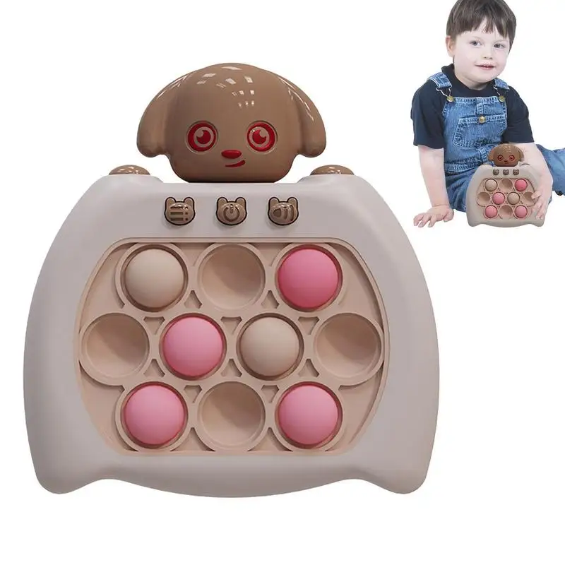 

Электрическая игрушка для детей, веселая сжимающая игрушка, 4 режима игры, ручка, сжимаемая игрушка Монтессори для детей, игрушка-антистресс с пузырьками