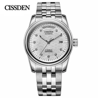 cissden 2022 mechanical mens watches luxury sport automatic watch for men stainless steel waterproof sapphire glass reloj hombre