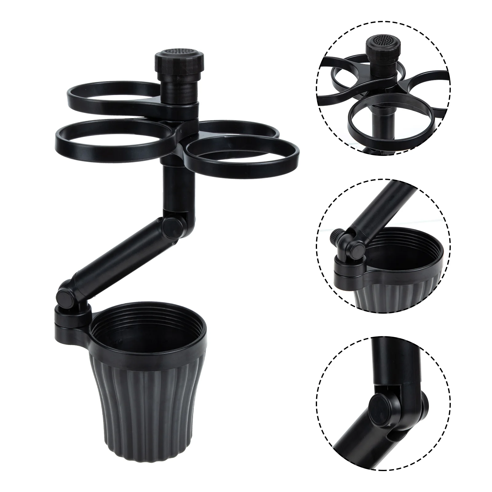 

Holder Cup Car Expandercoasters Drink Extra Your Bottle Rotating Dual Holders Wheelchair Auto Multi Vehicle Foldable Boat 360