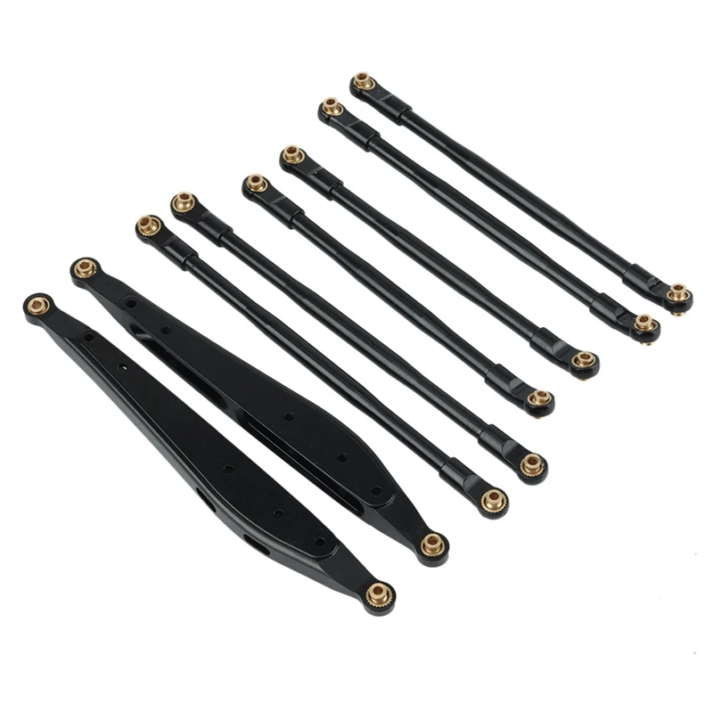 

16 Pcs Metal Link Rod Linkage Rear Trailing Arm Set For AXIAL RBX10 Ryft 1/10 RC Crawler Upgrade Parts Accessories,3