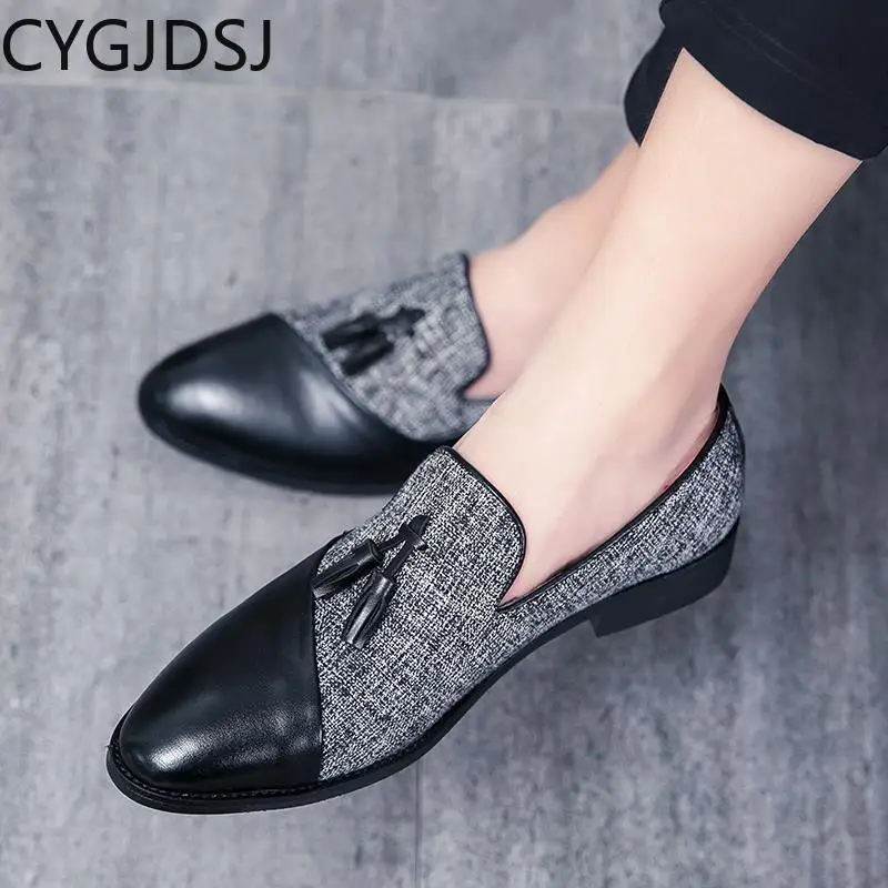 

Slip on Shoes Men Oxford Shoes Office 2023 Loafers Luxury Men.formal Shoes for Men Business Suit Wedding Dress Zapatos De Hombre