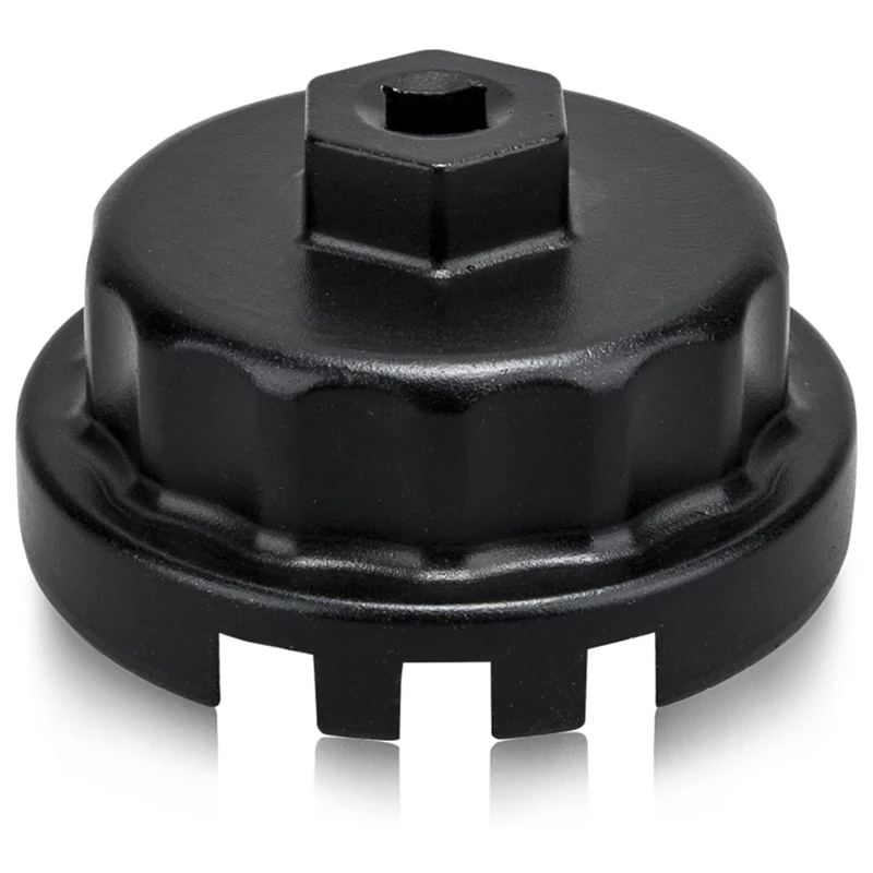 

Oil Filter Cap Wrench 14 Flutes 4 Slots Removal Tool For Toyota Camry RAV4 Highlander 2.5L-5.7L Engine