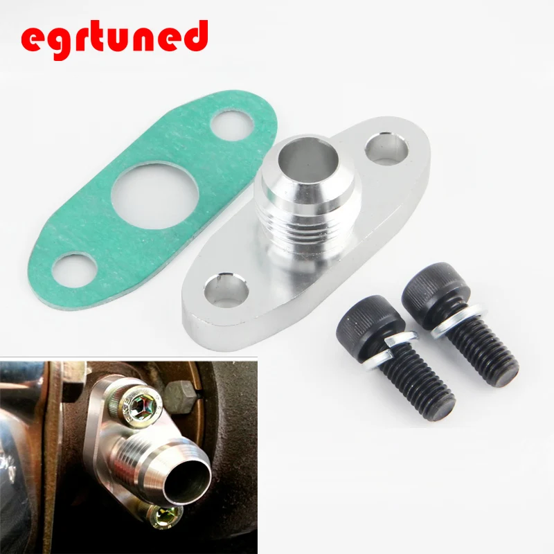 

Turbo Oil Drain Flange 10AN GT40 GT42 GT45 GT47 GT55 T3/T4 T3 T4