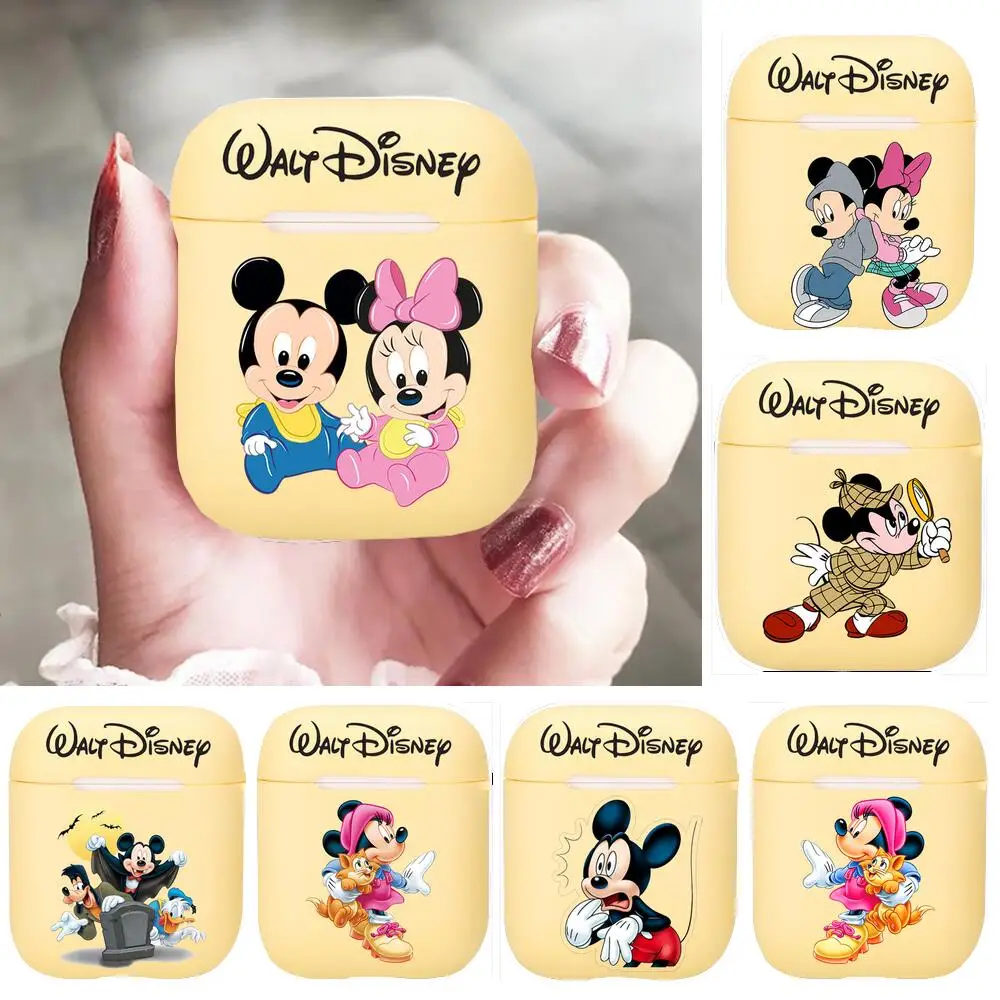 

Disney Silicone Case For Apple Airpods 1/2 Cover Protective Earphone Case Headphones Cases Protective For Apple Cover