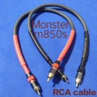 monster 850s hifi stereo 1pair rca occ cable high performance premium audiophile grade audio dedicated interconnect wire