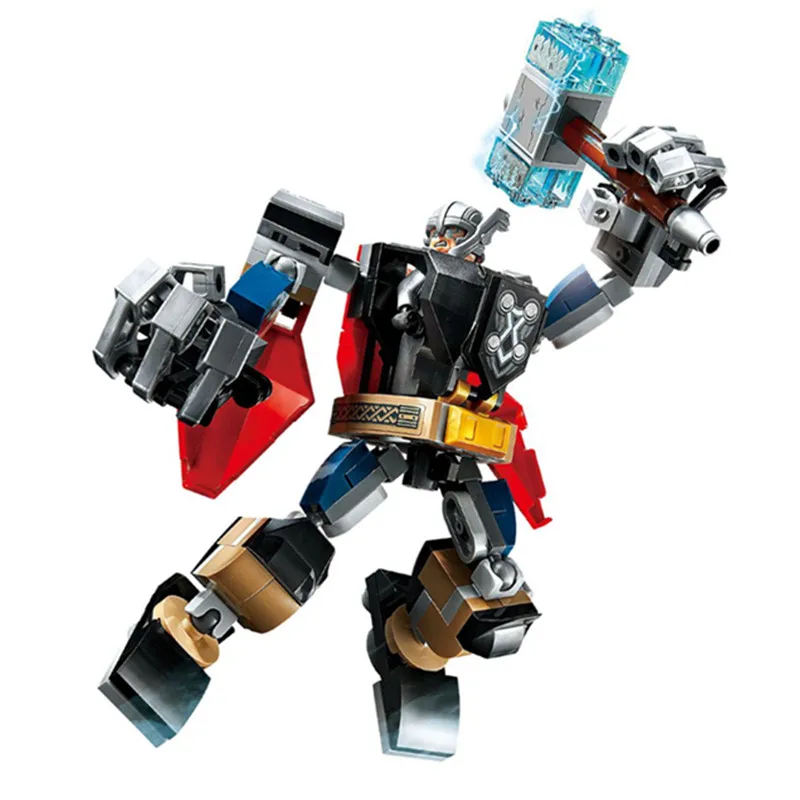 Мини кукла мстители Диснея Тор молот любовь и гром фигурки мейча подходит к 76209