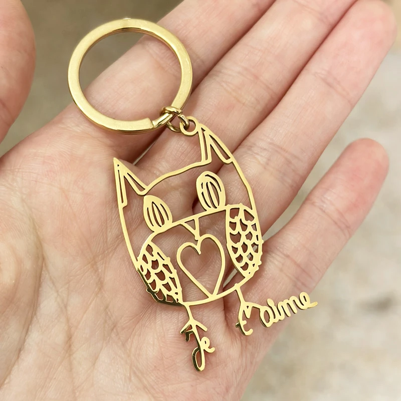 Брелок для детского рисования на заказ индивидуальный логотип брелок из